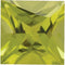 Peridot and Pink Tourmaline Two-Stone Ring, Rhodium-plated 14k White Gold, Size 6