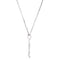 Rhodium Plated Sterling Silver Mother and Child 'Sweet Baby' Necklace, 18'
