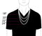 Men's Cross Ash Holder Necklace, Rhodium Plate Sterling Silver, 20"