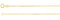 Smoky Quartz Oval 14k Yellow Gold Necklace, 18"