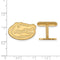 14k Yellow Gold University Of Florida Cuff Links, 17X24MM
