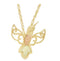 Filigree Hummingbird Pendant Necklace, 10k Yellow Gold, 12k Green Gold, 12k Rose Gold Black Hills Gold, 18"
