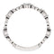 Platinum Diamond Vintage-Style Ring, Size 6.75