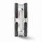 Boulevard Collection Stainless Steel, Black Titanium Memory Cable Concave 10mm Band