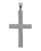Latin Cross 14k White Gold Pendant