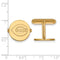 14k Yellow Gold MLB Cincinnati Reds Round Cuff Links, 15MM