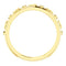Petite Diamond Cross Ring, 14k Yellow Gold (.03 CTW, Color G-H, Clarity I1)