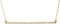 Diamond Bar Necklace in 14k Yellow Gold, 18" (1/3 Cttw )