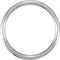 5.5mm 14k White Gold Euro-Style Light Comfort-Fit Band, Size 12.5