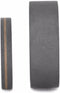His and Hers Wedding Set, Sandblast Titanium Overlay, Comfort-Fit 14k Rose Gold Wedding Bands, M14-F7