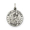 Sterling Silver St. Christopher Baseball Medal (23X20MM)