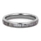 Slim Profile Deer Antler 3mm Comfort-Fit Titanium Band