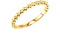 Granulated Bead Stackable 2.5mm 14k Yellow Gold Ring