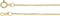 Infinity Love Ash Holder 10k Yellow Gold Pendent Necklace, 18" (27.00X9.00 MM)