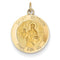 14k Yellow Gold St. Matthew Medal Charm (23X15MM)