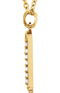 Diamond Initial 'q' Lowercase Letter 14k Yellow Gold Pendant Necklace, 16" (.04 Ctw, GH, I1)