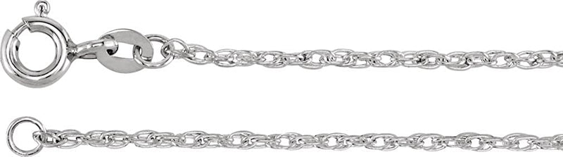 Diamond Triple Heart Pendant Sterling Silver Necklace, 18" (.02 Cttw)