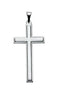 Platinum Inlay Cross Pendant (31.50X17.00 MM)