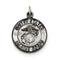 Sterling Silver US Marine Corp Medal (23X18MM)