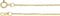 Diamond Double Sideways Cross Rhodium-Plated 14k Yellow Gold Necklace, 18" (.20 Ctw, HIJ Color, I3 Clarity)