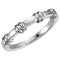 Rhodium-Plated 14k White Gold 3.5mm Comfort-Fit Band, Size 7
