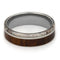 The Men's Jewelry Store (Unisex Jewelry) Deer Antler, Ironwood 8mm Comfort-Fit Titanium Band, Size 15