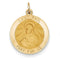 14k Yellow Gold St. Paul Medal Pendant (27X19MM)
