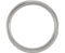 9mm Titanium and Sterling Silver Beveled Comfort Fit Band, Size 8.5