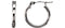 Tube Hoop Earrings, 14k White Gold