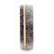 Deer Antler, 14k Rose Gold Pinstripe 5mm Comfort-Fit Titanium Wedding Band