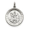 Sterling Silver Saint Christopher Medal Charm Pendant (30X22 MM)