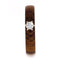 Diamond Solitaire Honduran Rosewood 4mm Comfort-Fit Titanium Wedding Band