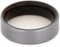 Sindora Sleeve with Matte Titanium Overlay 6.5mm Comfort-Fit Ring, Size 5.25