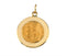 14k Yellow Gold Round St. Anne de Beau Pre Medal (15 MM)