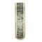 Antler Inlay, 14k Yellow Gold Pinstripe 7mm Comfort-Fit Titanium Ring