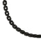 Men's Polished Stainless Steel 7mm Black IP-Plated Bracelet, 9"