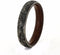 Mimetic Meteorite, Kauri Wood 4mm Comfort-Fit Matte Titanium Wedding Band Size 11.75