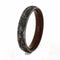 Mimetic Meteorite, Kauri Wood 4mm Comfort-Fit Matte Titanium Wedding Band Size 9.5