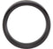 Black Titanium 8mm Carbon Inlay Comfort Fit Band