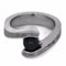 Black Akoya Cultured Pearl, Gibeon Meteorite 13mm Comfort-Fit Titanium Wedding Band