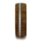 Wood, Deer Antler Sleeve 6.5mm Comfort-Fit Matte Titanium Band