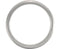 Titanium & 14K Yellow Inlay 6 mm Satin Finished Band