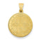 14k Yellow Gold Saint Benedict Medal Pendant (21X19MM)