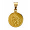 18k Yellow Gold St. Christopher Medal (13 MM)