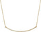 Diamond Bar Necklace in 14k Yellow Gold, 16-18" (1/6 Cttw)