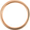 Carved Swiss-Cut 6mm Comfort-Fit Milgrain Band, 14k Rose Gold