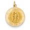 14k Yellow Gold St. John Baptist Medal Charm (23X15MM)