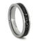 Black Meteorite Stardust 5mm Comfort-Fit Titanium Band