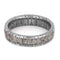 Deer Antler, Damascus Sleeve 5mm Comfort-Fit Wedding Band