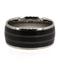 African Blackwood, Tagua Nut Wood 10mm Comfort Fit Titanium Wedding Band, Size 11